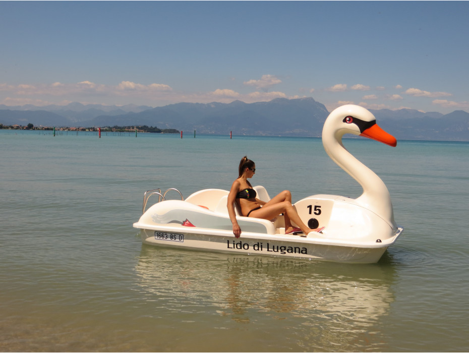 Pédalo cygne
