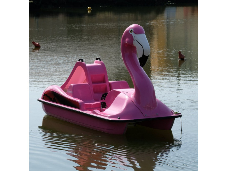 Pédalo Flamant Rose