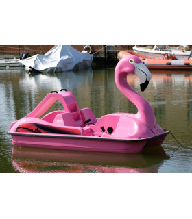 Pédalo Flamant Rose