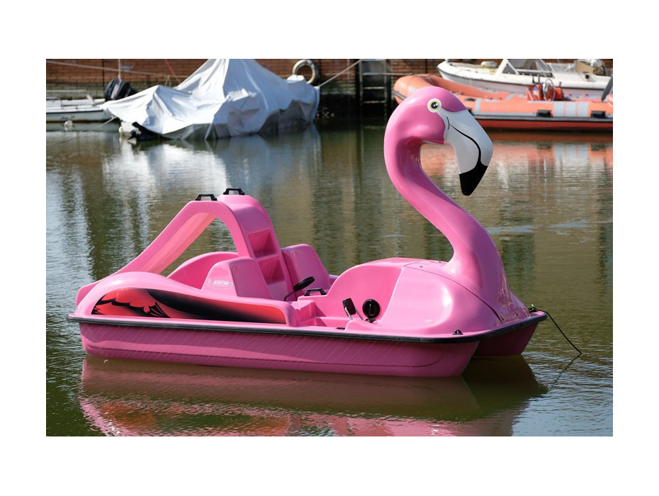 Pédalo Flamant Rose