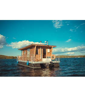 HOUSE BOAT ECO-WOOD 23 M2 / 4 PERS.