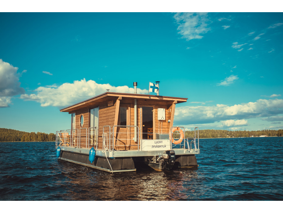 HOUSE BOAT ECO-WOOD 23 M2 / 4 PERS.