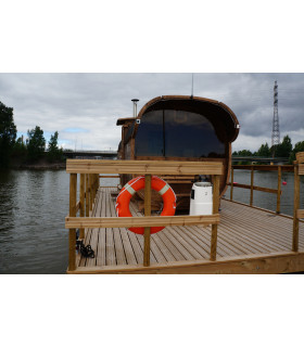 SAUNA BOAT ECO-WOOD 15 M2 / 6 PERS.