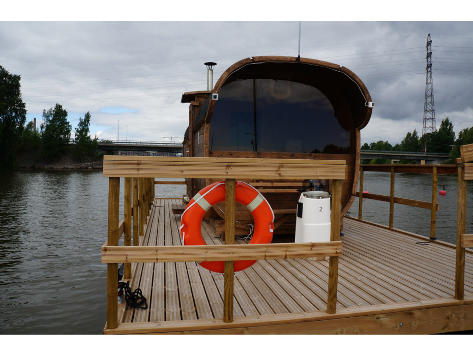 SAUNA BOAT ECO-WOOD 15 M2 / 6 PERS.