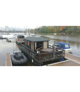 SAUNA BOAT ECO-WOOD 21 M2 / 12 PERS.