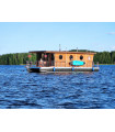 HOUSE BOAT ECO-WOOD 36 M2 / 6 PERS.