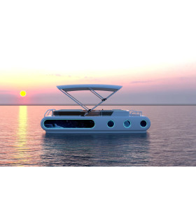 Bateau électrique E-Pontoon
