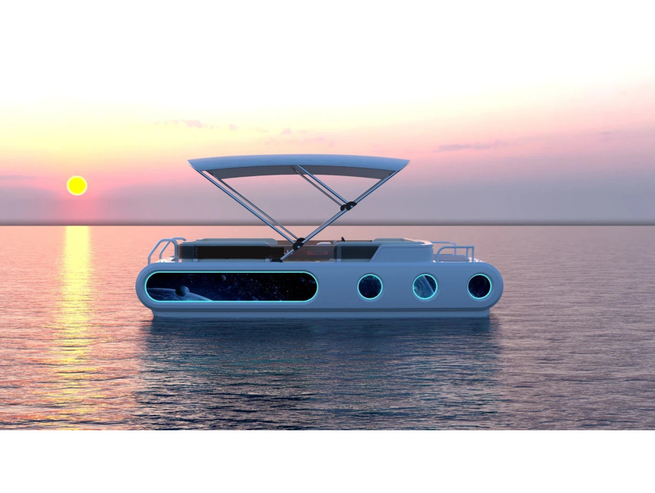 Bateau électrique E-Pontoon