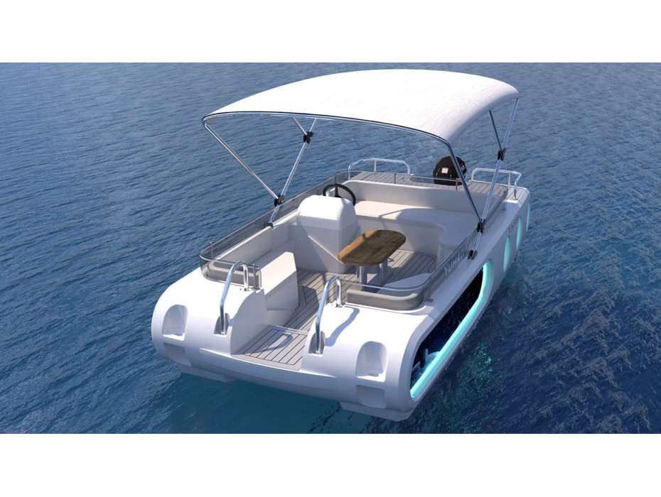 Bateau électrique E-Pontoon
