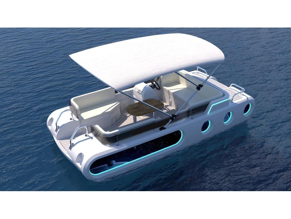 Bateau électrique E-Pontoon