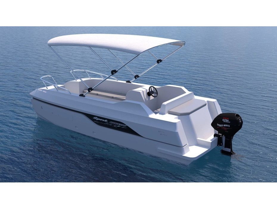 Bateau électrique Leisure Yacht 4,2 m